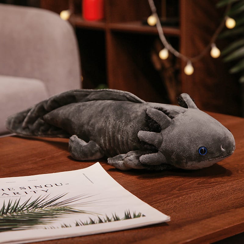 Cute Spotted Hexagonal Dragon Plush Salamander Doll Dinosaur Doll view 10