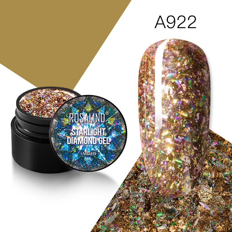 Xingyao Diamond Glue 5ML Gel Nail Polish Seven-color Sequins UV Glue view 9