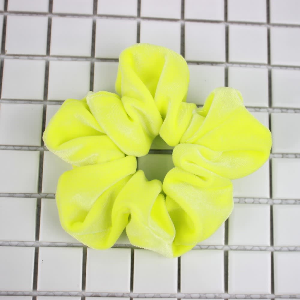 Fluorescent Color Updo Hair Ring Women's Flannel view 4