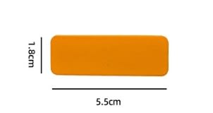 Simple Hair Clip Fruit Oval Frosted One-word Net Red All-matching Girlish view 11