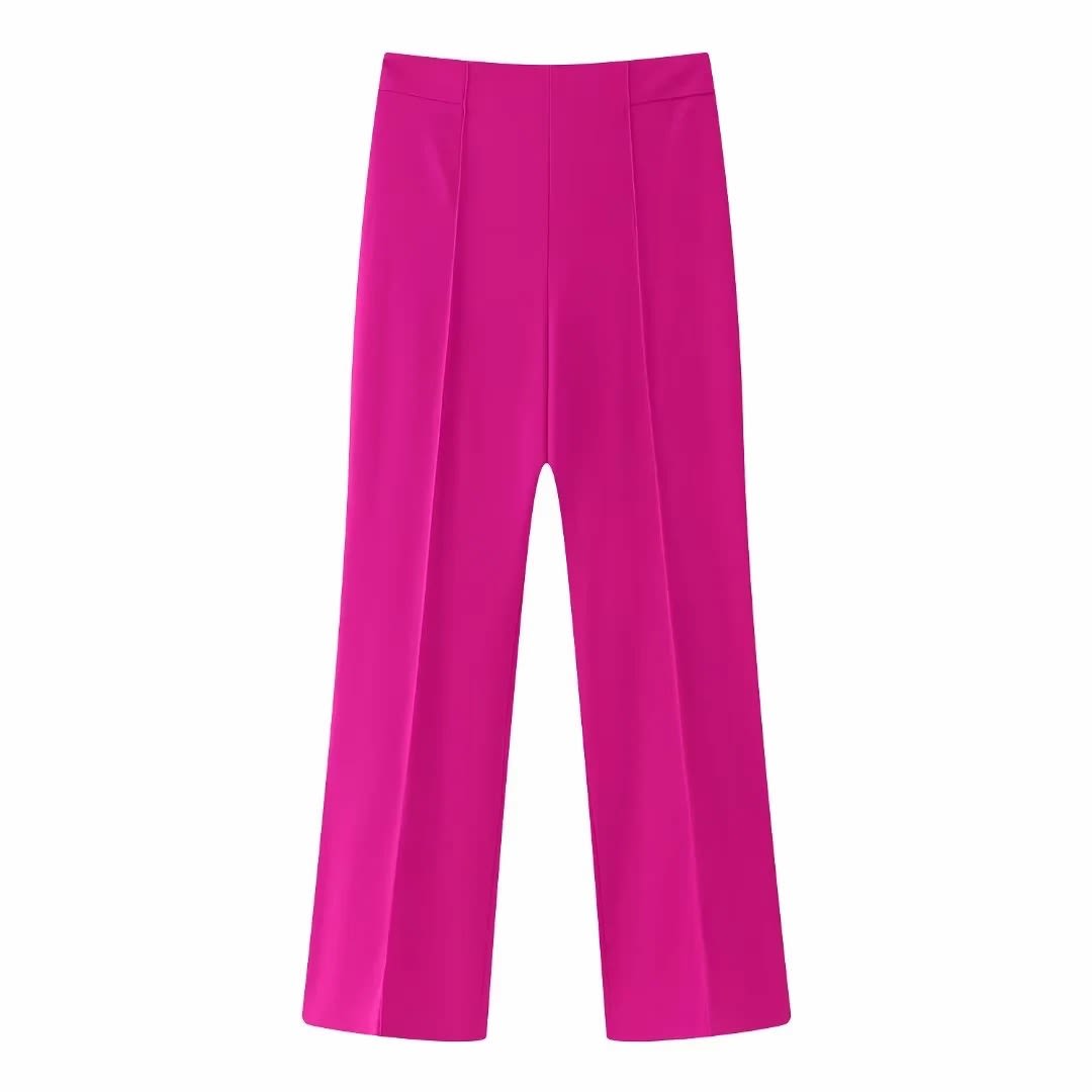 Women's French Style With Belt Dress Small Suit Jacket Casual Trousers view 18