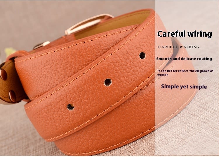 Women's Paint Alloy Buckle Pant Belt view 5