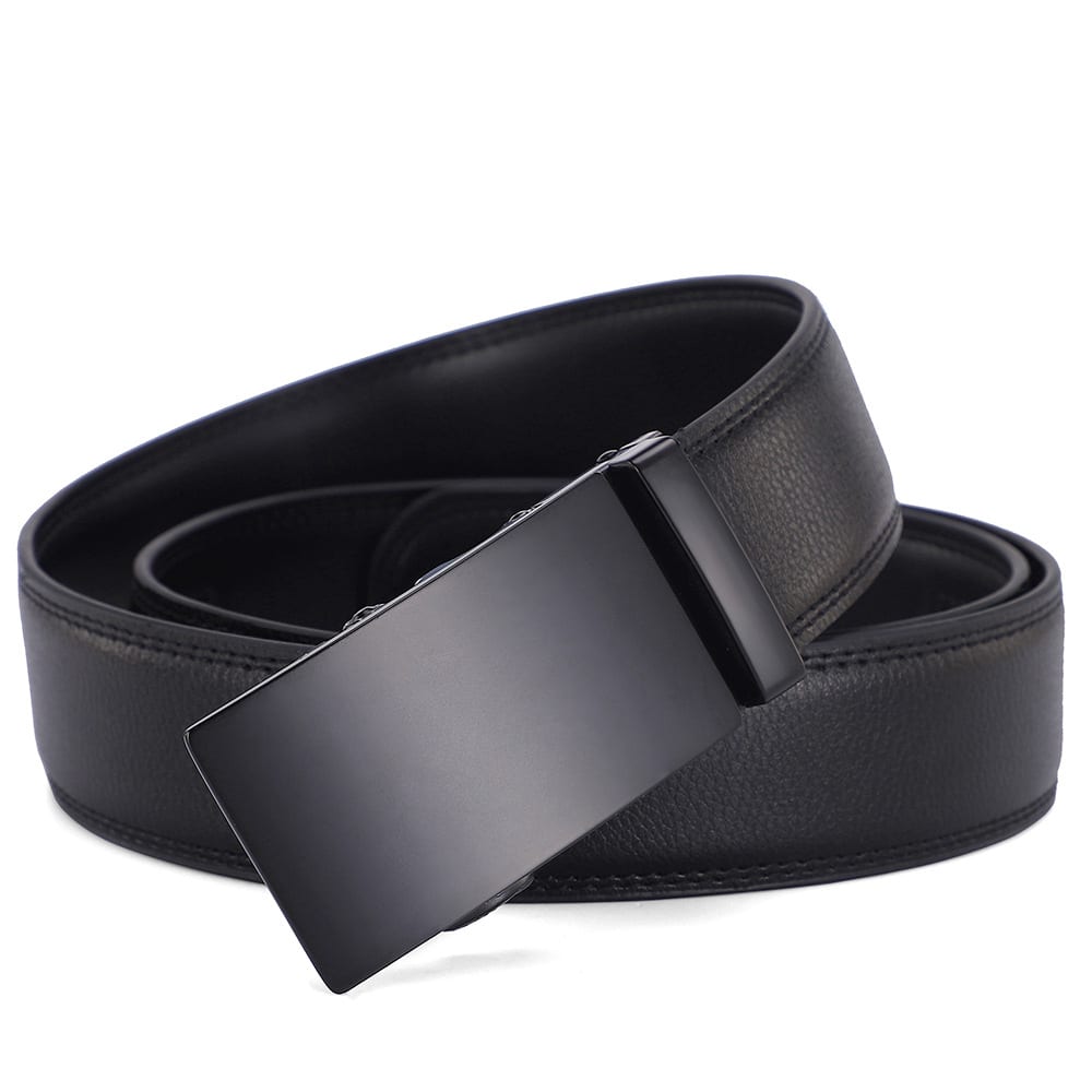 Men's All-match Automatic Buckle Cowhide Belt view 5