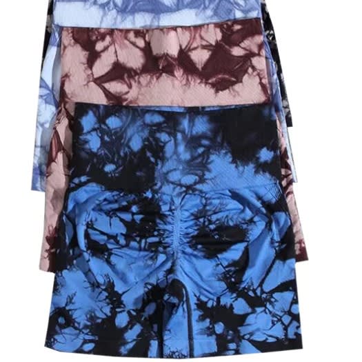 Women's Tie-dye Yoga High Waist Hip Lift Sports Slim Fit Fitness Pants Suit view 14