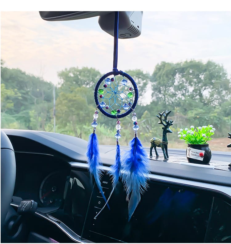Indian Style Creative Blue Decoration Dream Catcher view 8