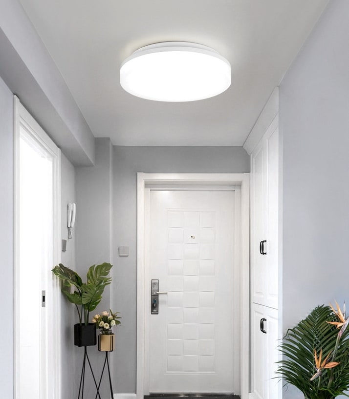 ED Three Proof Ceiling Light Square Circular Aisle view 7