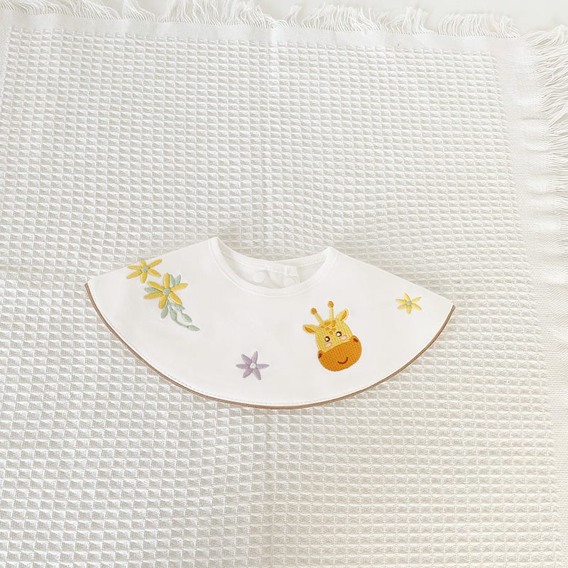 Baby Pure Cotton Bib Waterproof Vomit Milk view 11