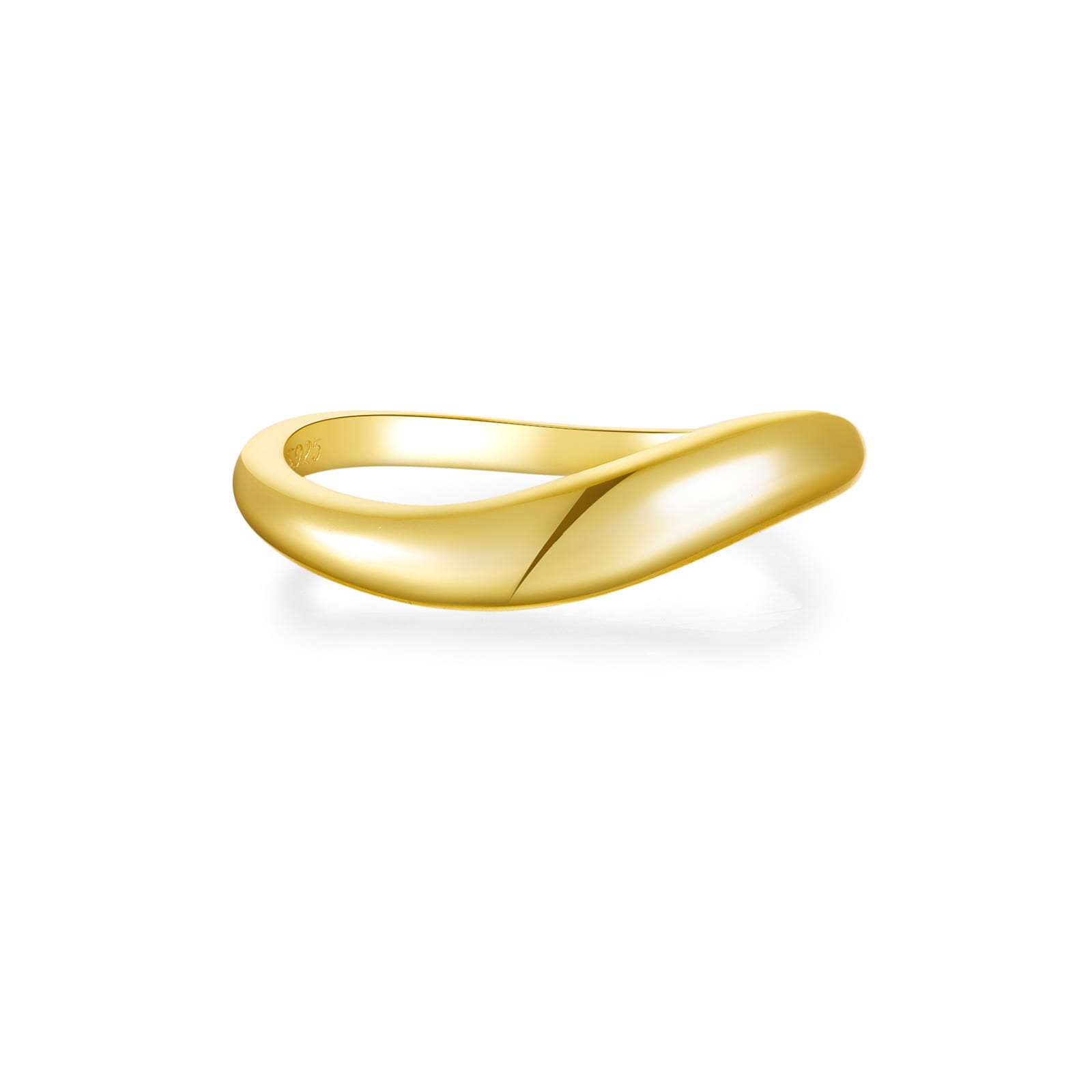 Graceful European And American Niche S925 Silver Ring Female view 6