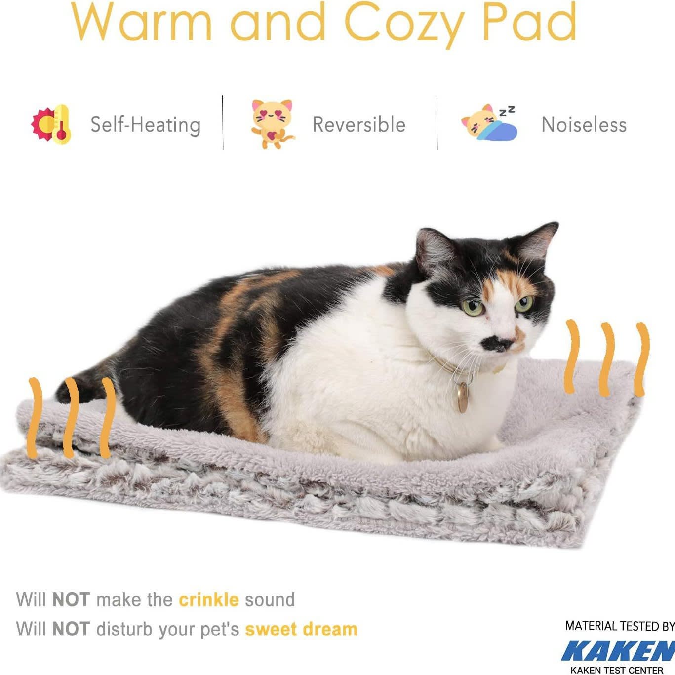 Double-sided Pet Sleeping Mat Blanket view 2