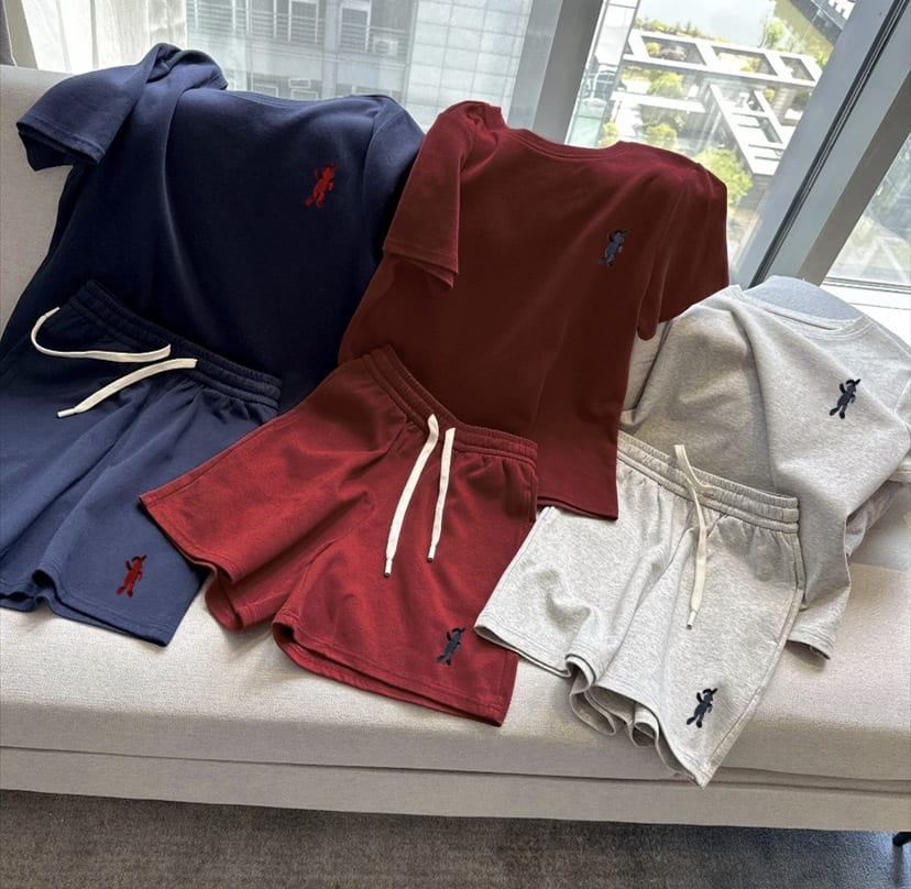 Women's Short-sleeved Clothes And Shorts Casual Running Clothes Two-piece Set view 7