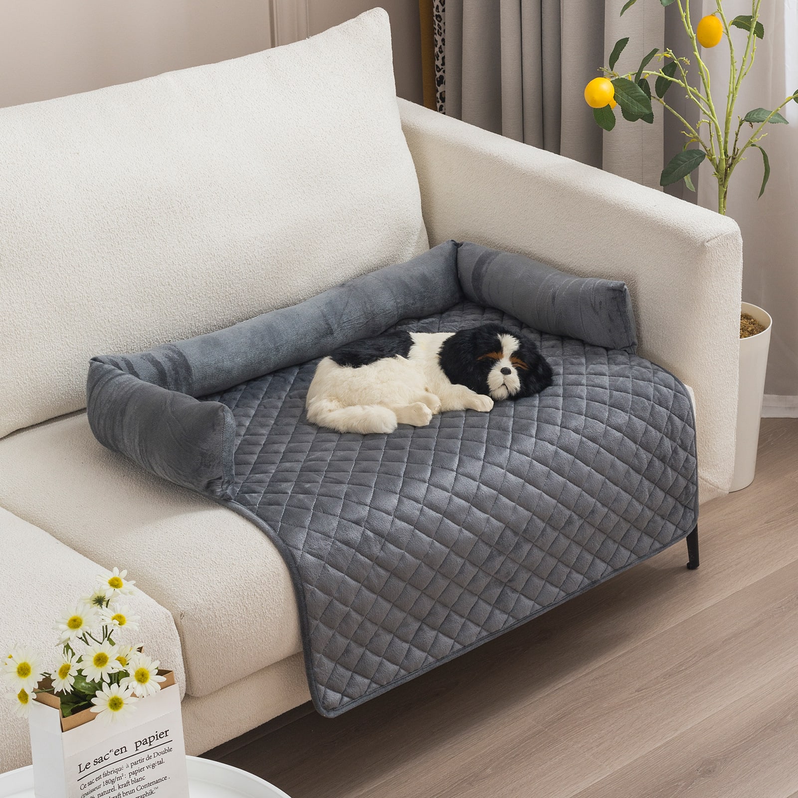 Pet Dog Sofa Bed Dog Beds For Large Dogs Cushion Warm Cat Beds Mat Furniture Protector Dog Sofa view 15