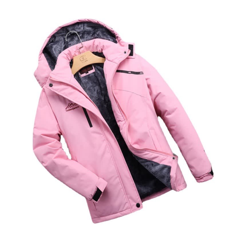 Men's Plus Size Loose Riding Windproof Mountaineering Cotton-padded Jacket view 13
