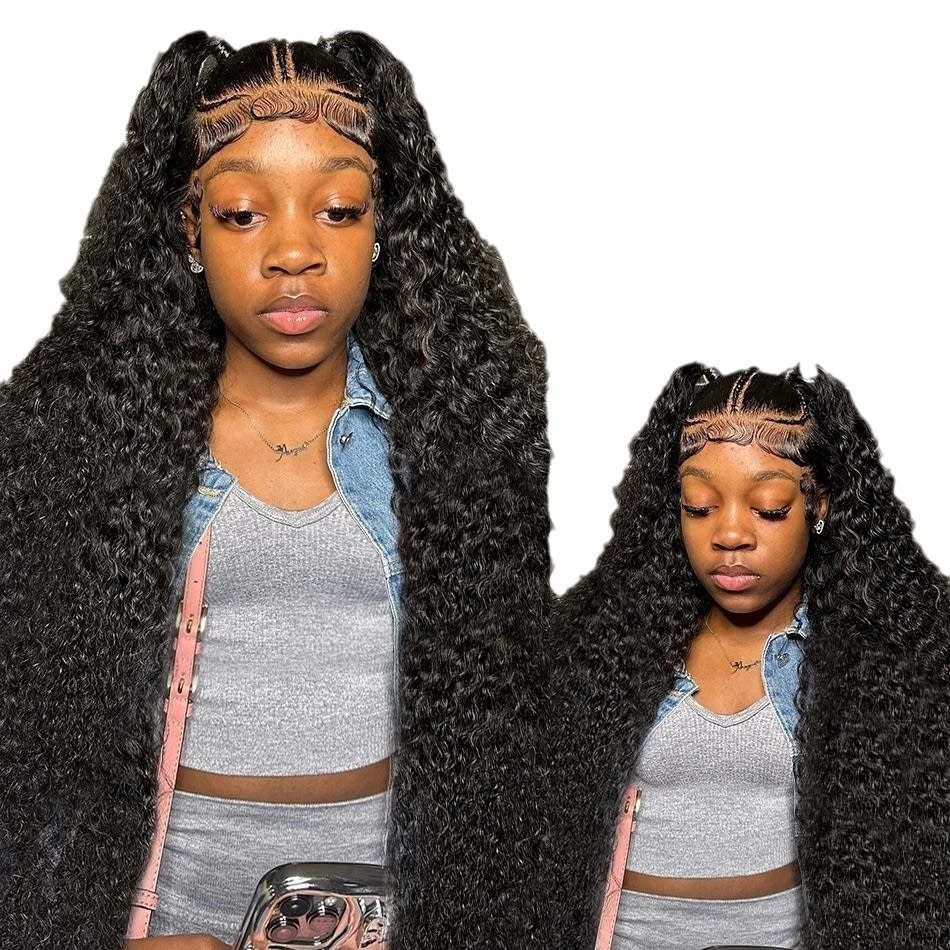 13x6 Front Lace Wig Female Medium Long Curly Hair Hair Cover view 6