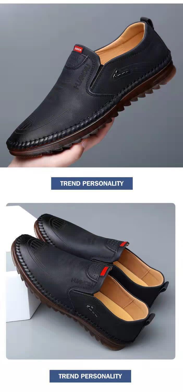 Men's Versatile Casual Soft Leather Shoes view 6