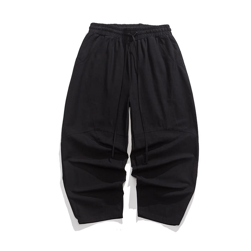 Men's Loose Casual Chinese Style Retro National Trend Japanese Plus Size Bloomers view 5
