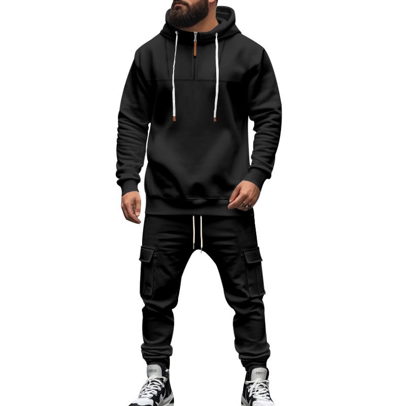 Autumn And Winter American Heavy Hooded Sweater view 8