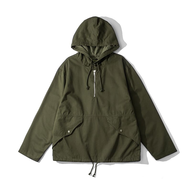 Hooded Camouflage Jacket Outdoor Parka Trench Coat view 8