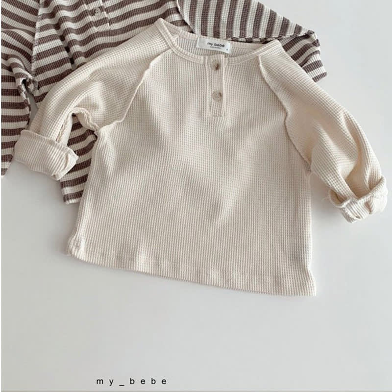 Casual All-matching Striped Top Simple view 5