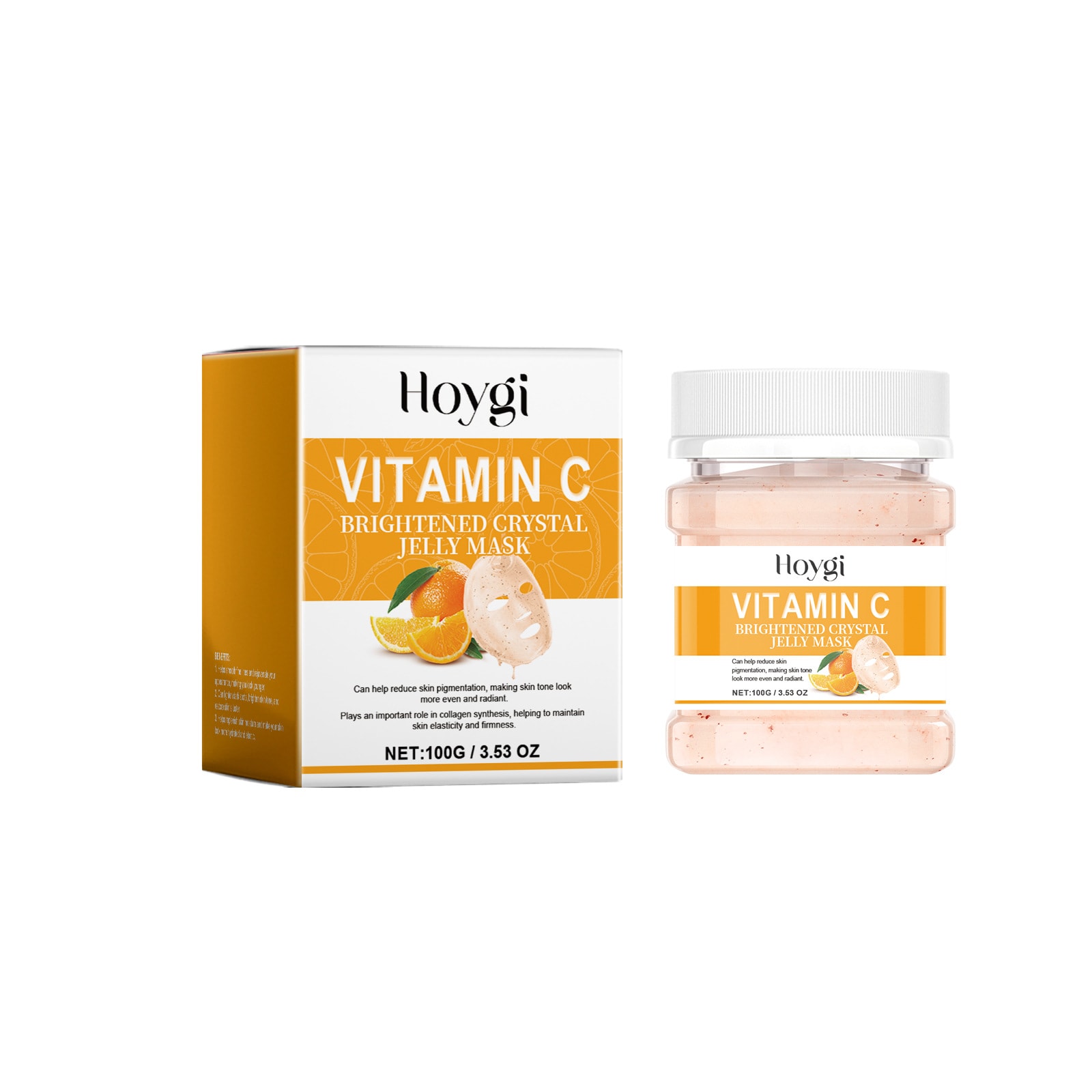 Vitamin C Moisturizing Mask Powder Repair Water Light Transparent view 1