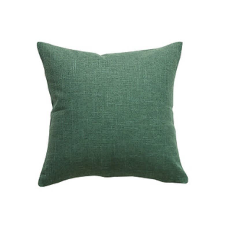 Japanese Solid Color Cotton Linen Fringe Pillow view 7