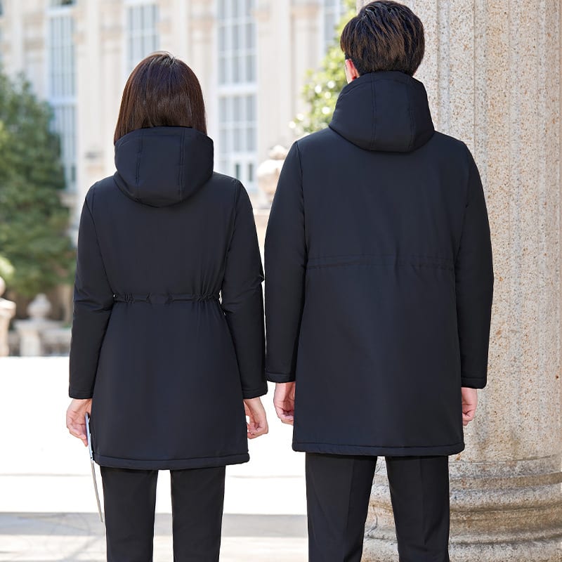 Men's And Women's Parka Thickened Cotton-padded Clothes Winter Warm-keeping  Clothing Overalls view 7