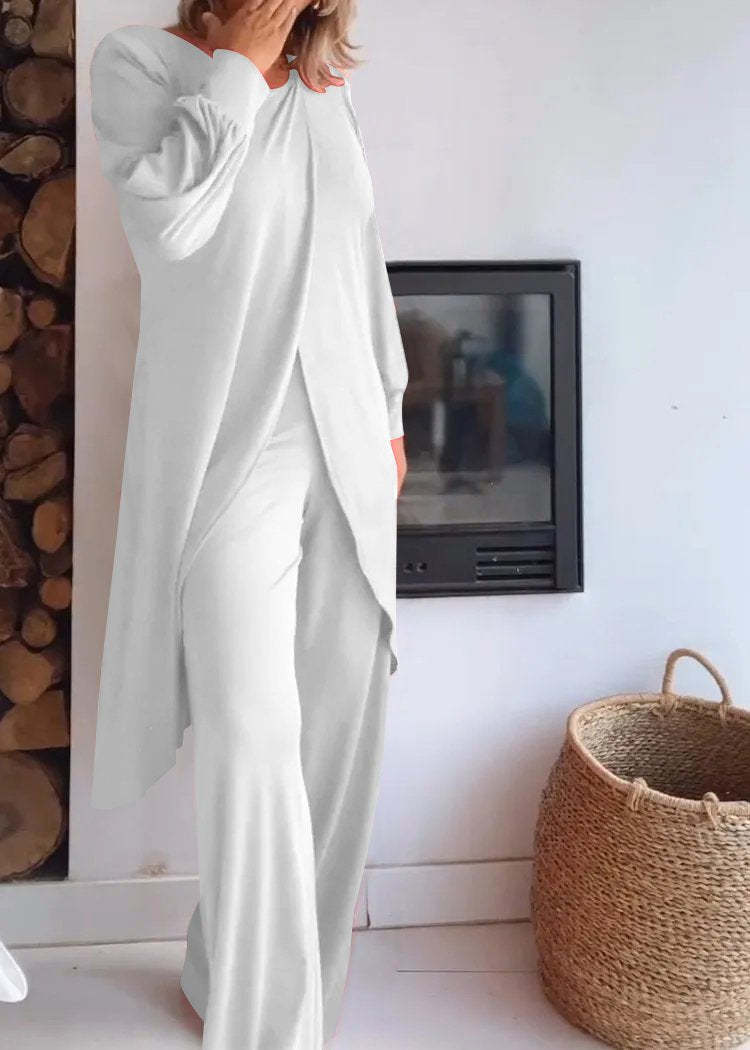 European And American Fashion Women's Wear Zigong NI Top And Trousers Suit view 8