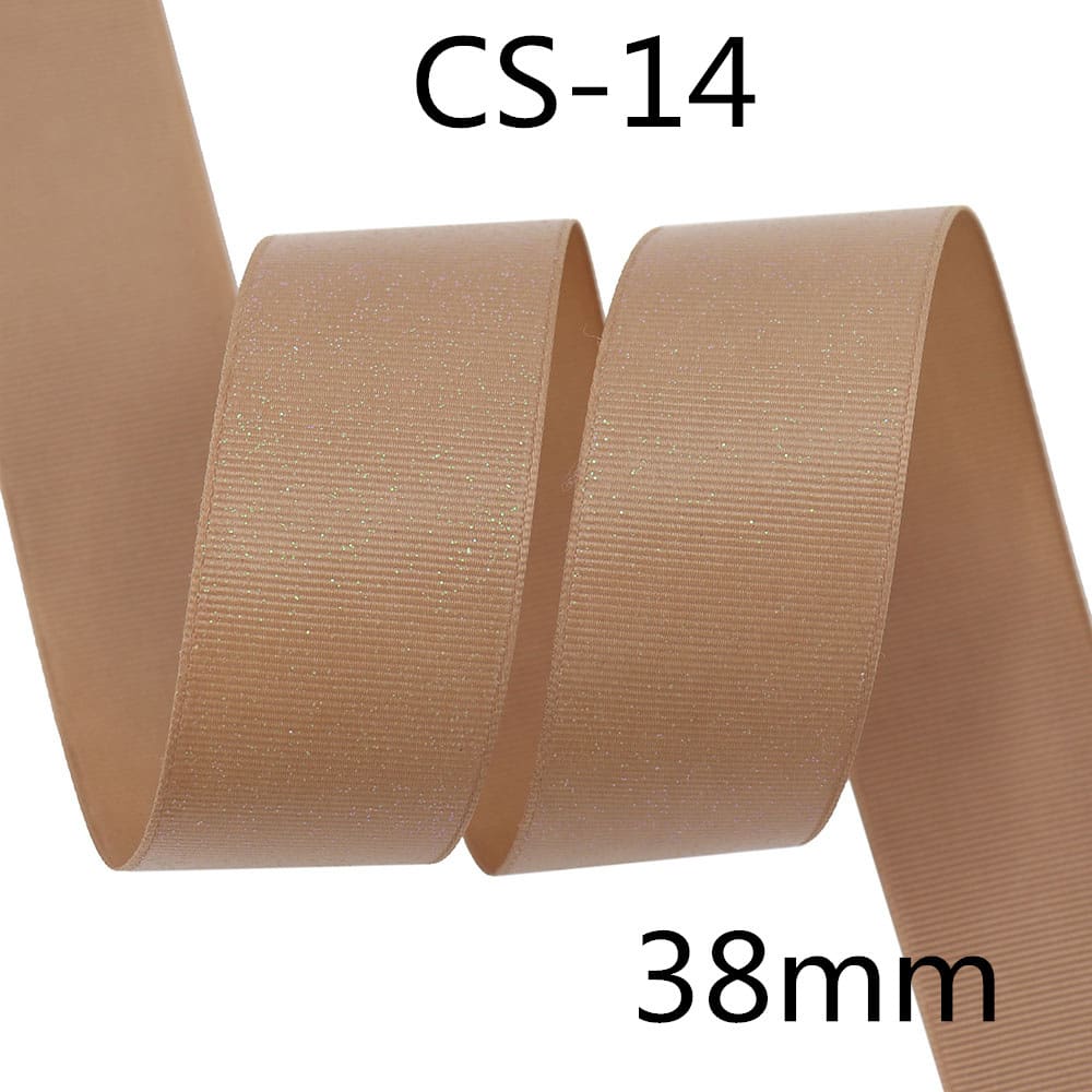Sprinkle Colorful Glittering Powder Scene Decoration Gift Packaging Ribbed Band Silk Ribbon Webbing view 22
