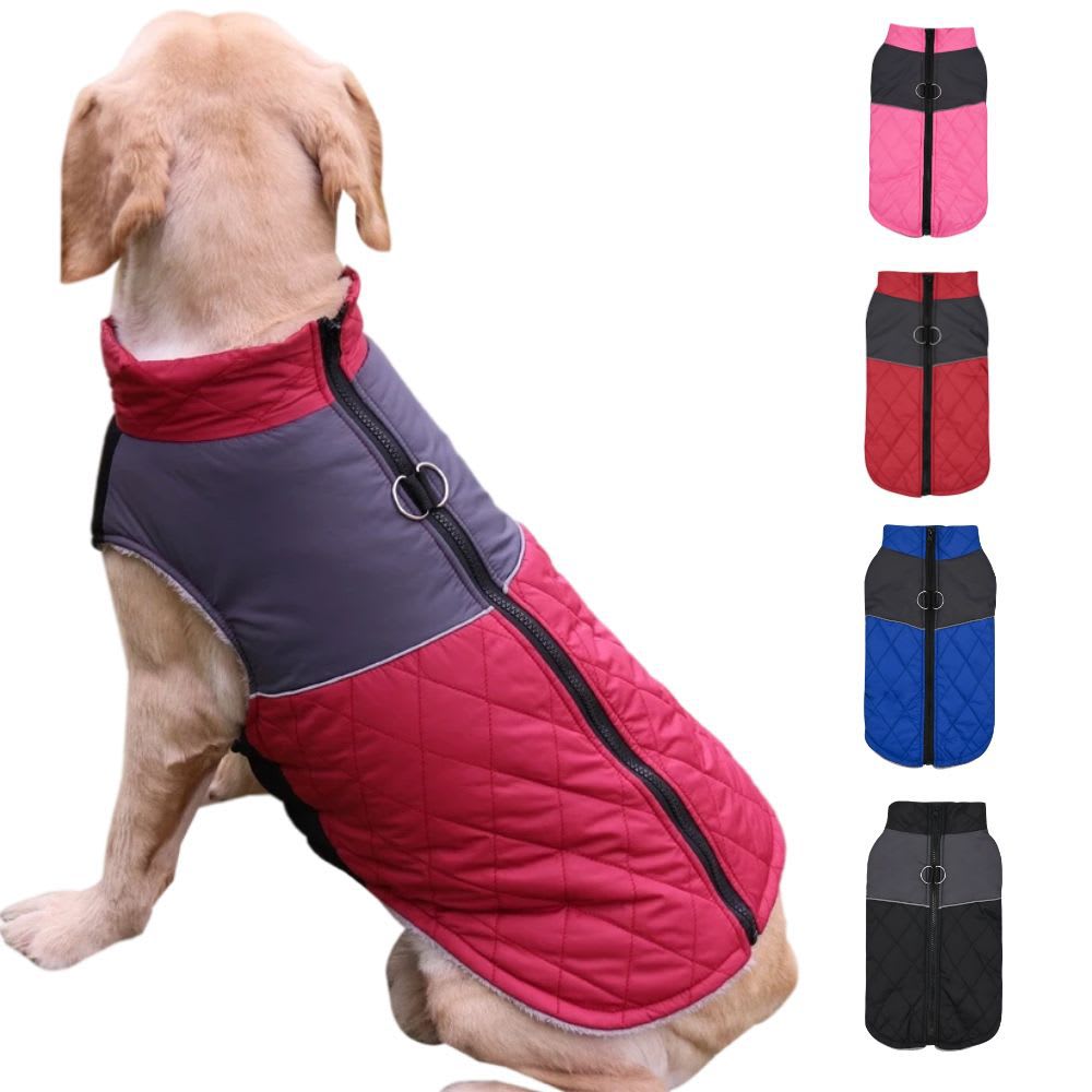 Chest Back Outdoor Pet Clothes Autumn And Winter Dog Clothes Waterproof view 9