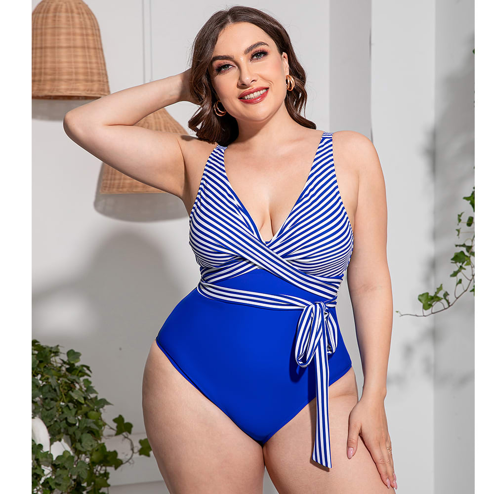 Women's Simple Casual Printed Sports One-piece Swimsuit view 11