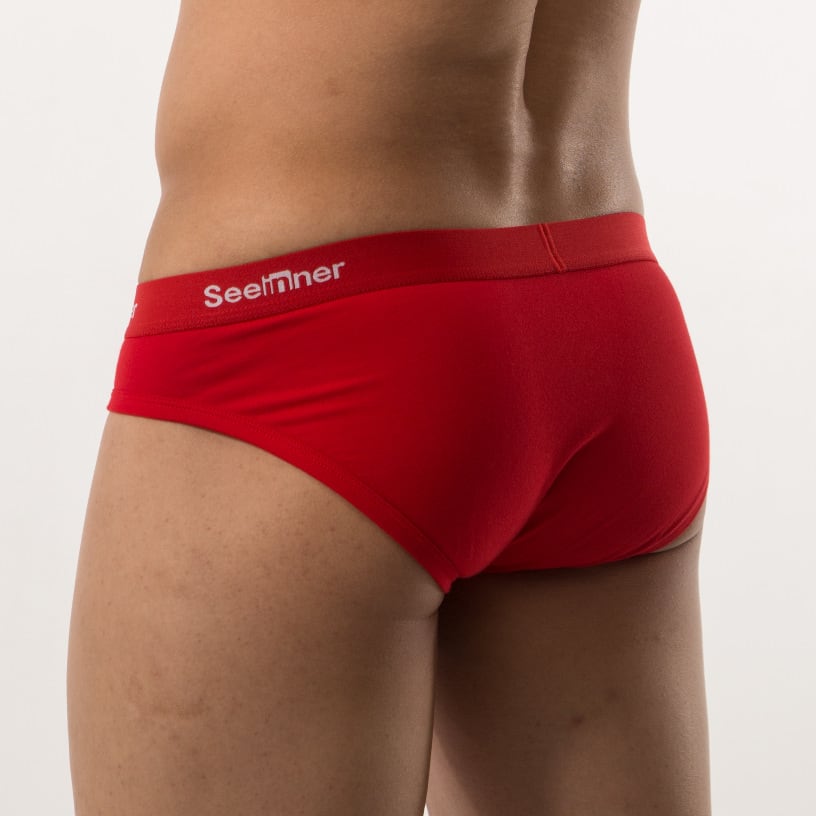 Men's Cotton Stretch Low Waist Sports Briefs view 16