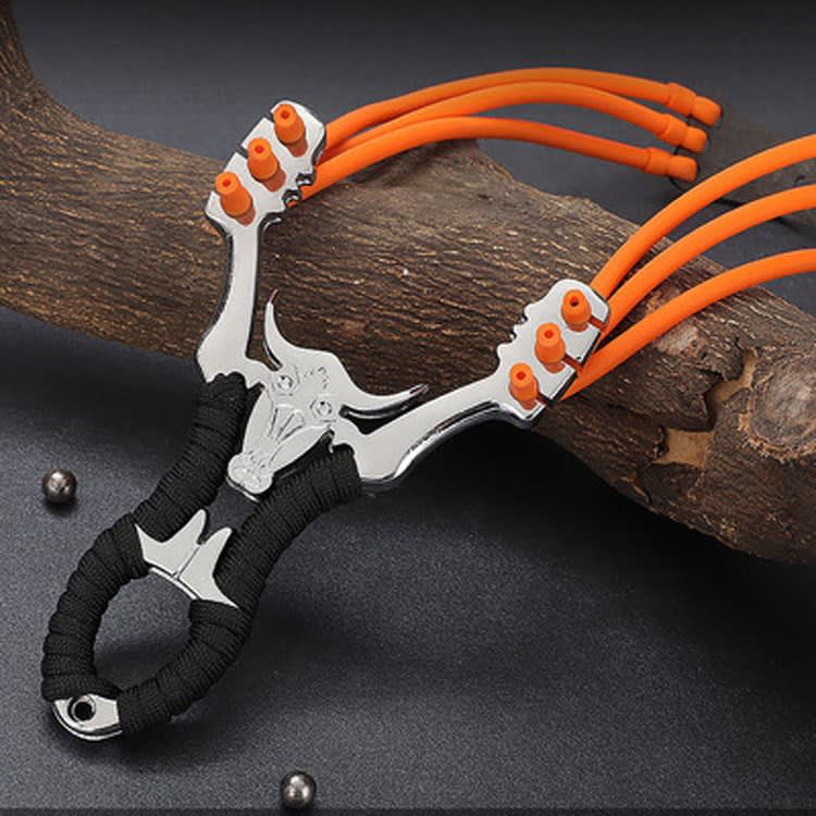 Outdoor Slingshot High Precision Sub-strong Precision Traditional Dawei Power Card Ball Bow view 5