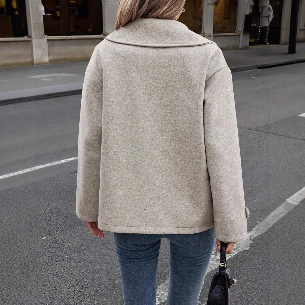 Autumn And Winter New All-matchloose Coat view 3
