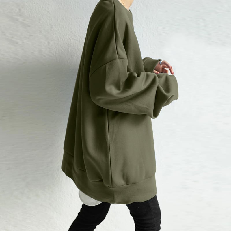Women's Pullover Round Neck Loose Sweater view 25