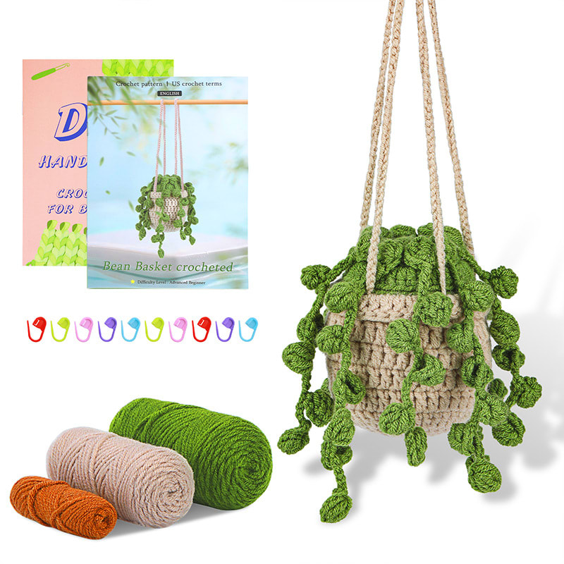 Decorative Plant Crochet Hook Material Package Pendant view 7