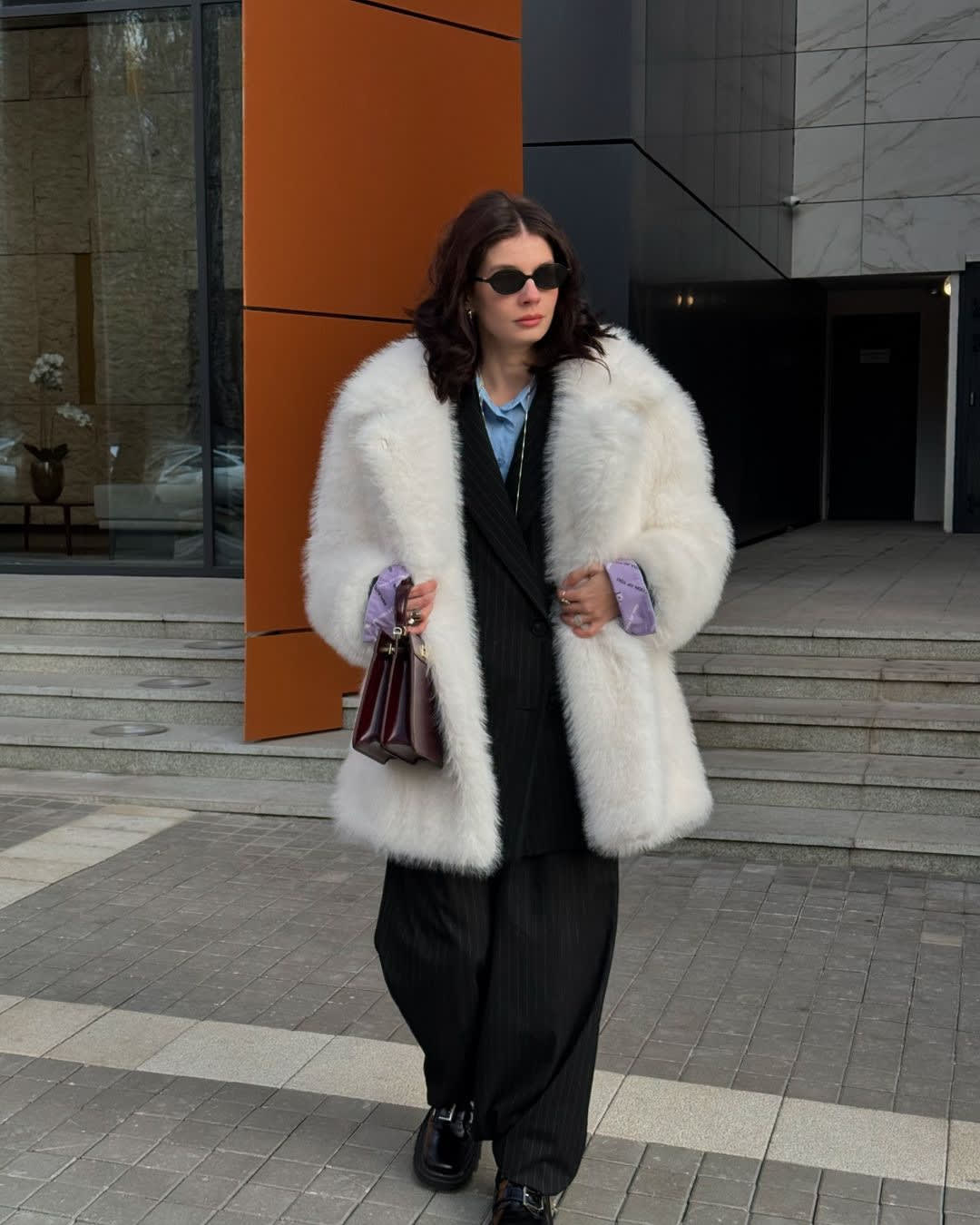 Artificial Fur Warm Coat Thick Coat Women view 10