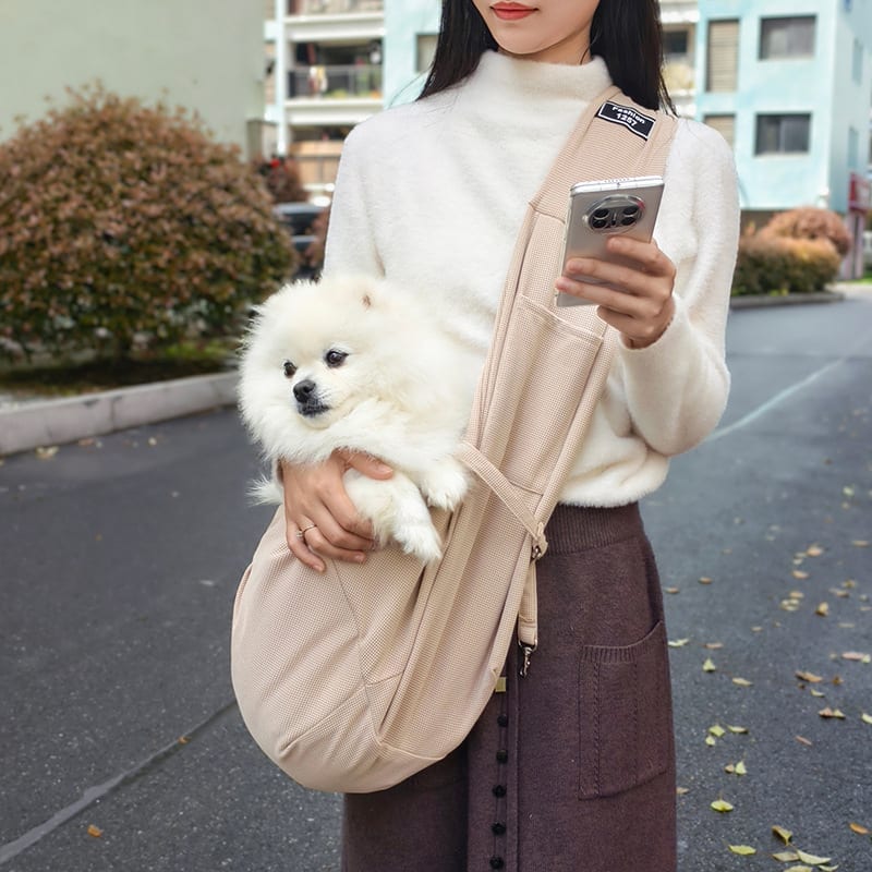 Crossbody Cat Bag Large Capacity Outing Portable Pet Bag view 2