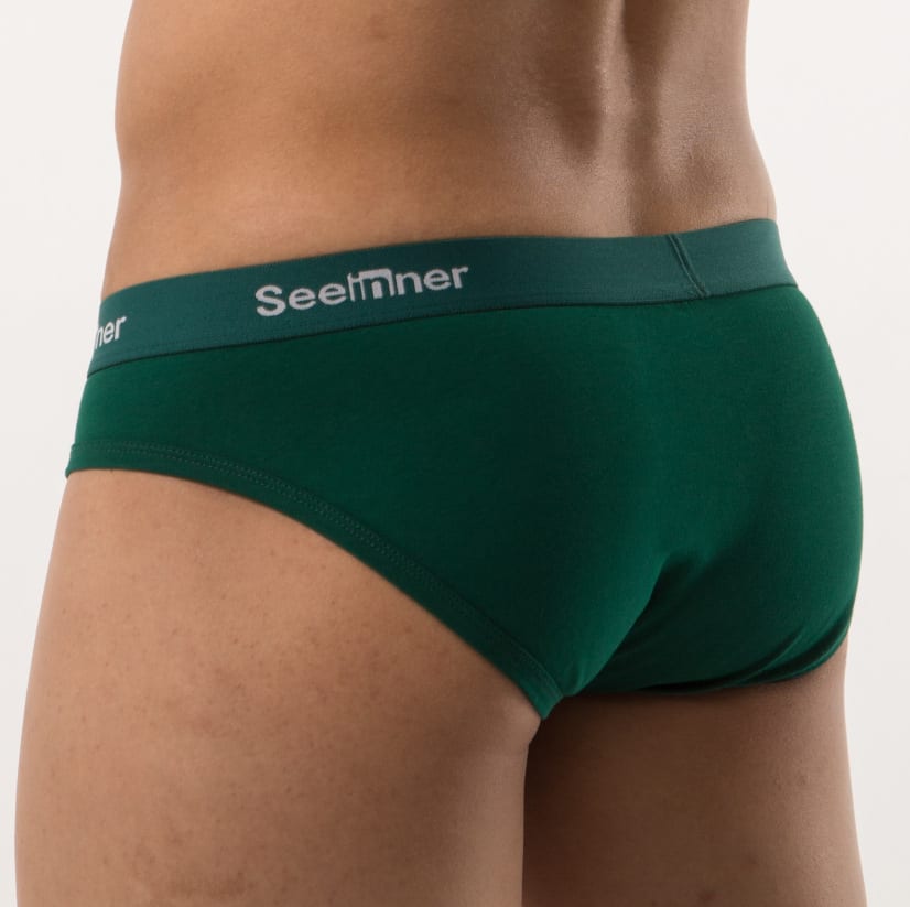 Men's Cotton Stretch Low Waist Sports Briefs view 33