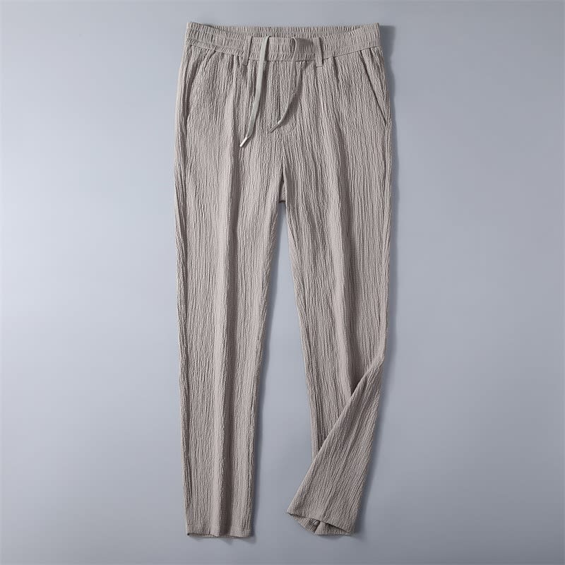 Stretch Waffle Ice Silk Ice Silk Casual Pants view 6