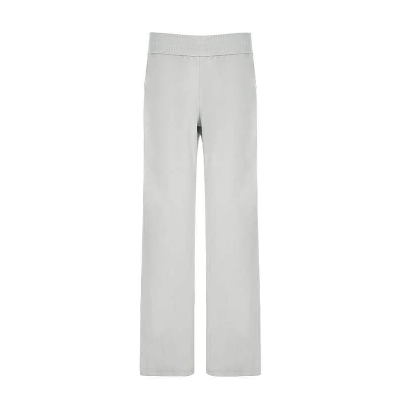 European And American Style Draping Effect Wide Leg Pants view 3