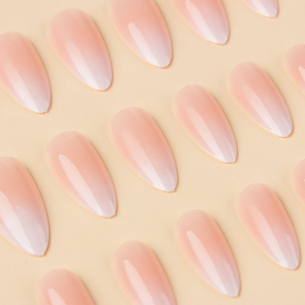 Almond Type Nail Sticker Simple Gradient view 4
