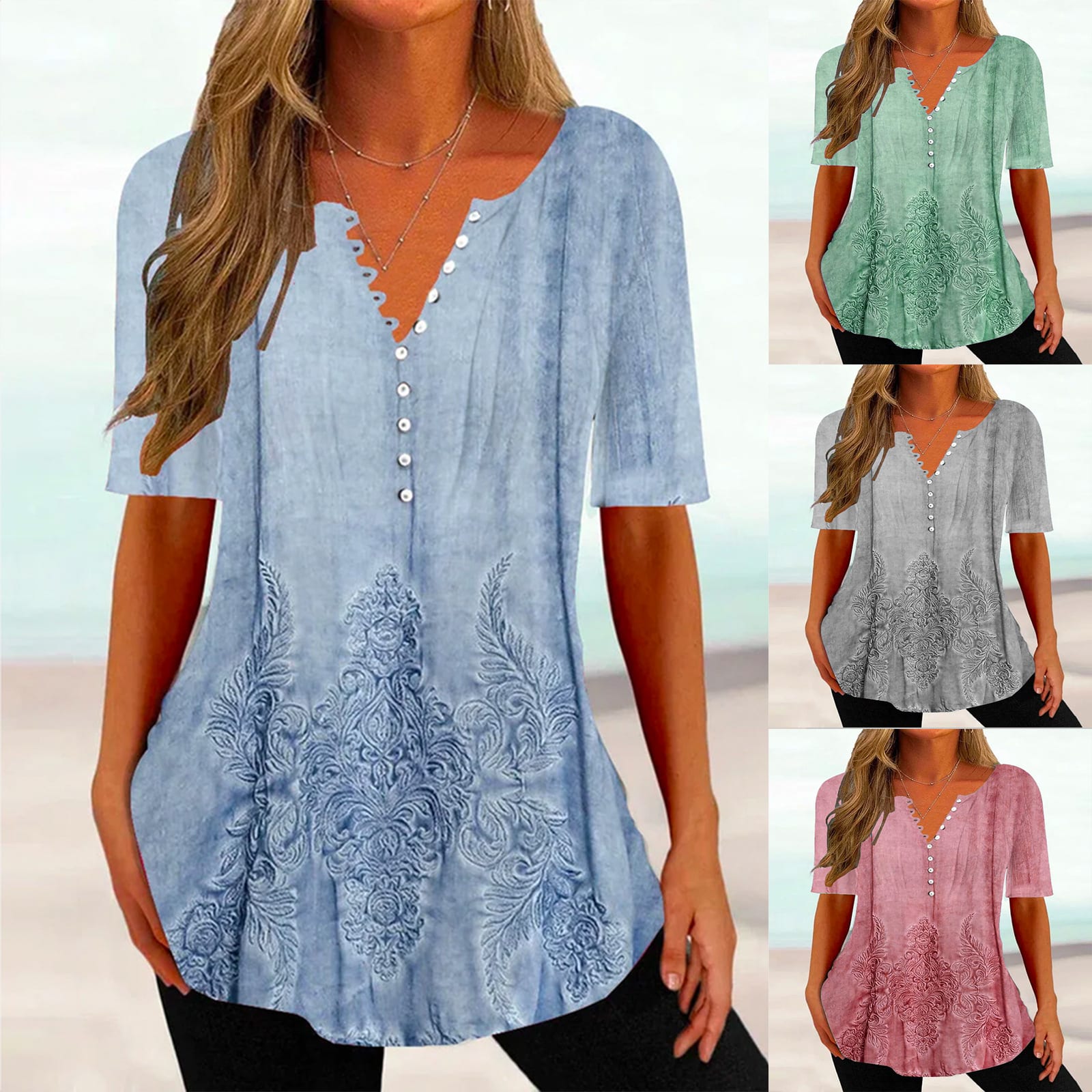 Casual Fashion Elegant T-shirt For Women view 4