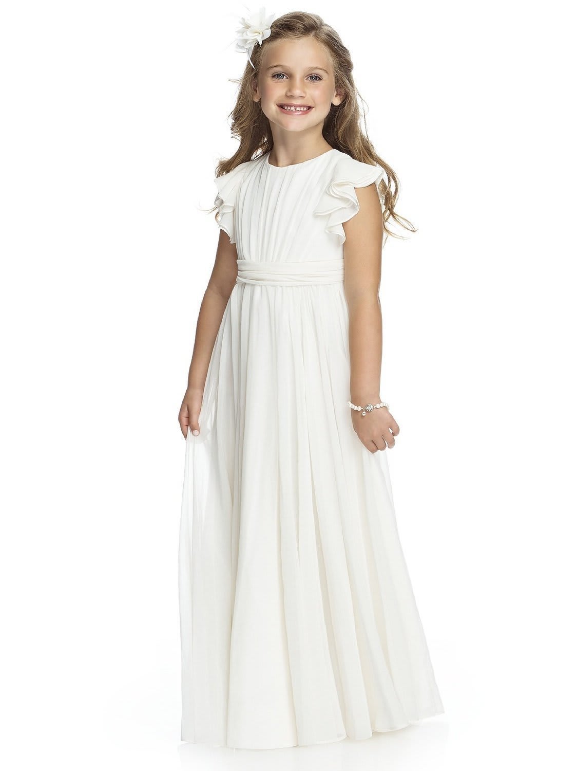 Girls Performance Piano Competition Birthday Chiffon Princess Dress view 2