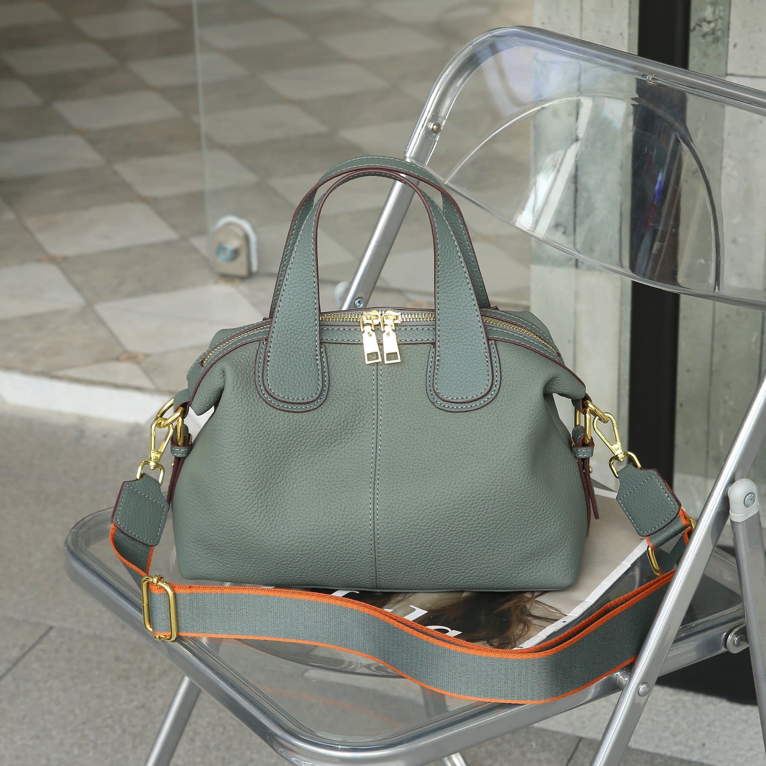 Portable High-grade Cross-body Shoulder Bag view 9