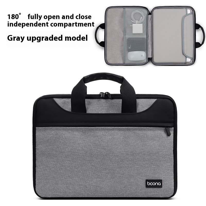 Encapsulate Full Open And Close Laptop Bag Men And Women Business view 2