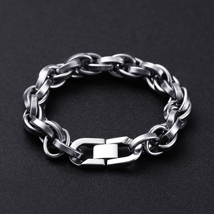 Fashion Domineering Titanium Steel Men's Bracelet view 5