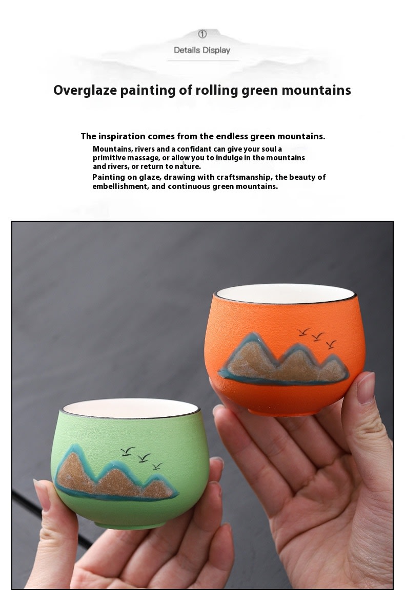 Tea Cup National Fashion Cultural And Creative view 15