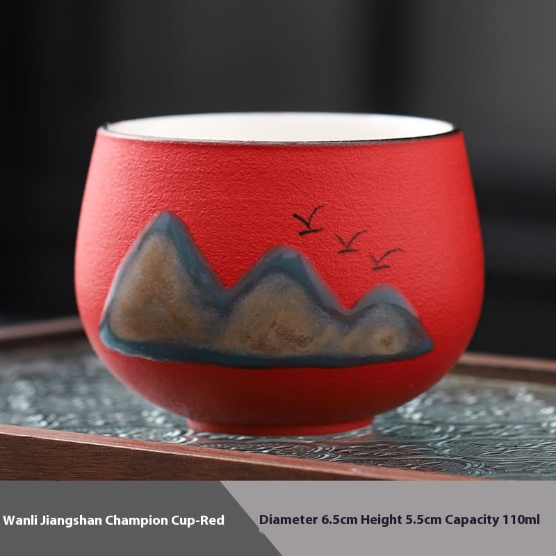 Tea Cup National Fashion Cultural And Creative view 9