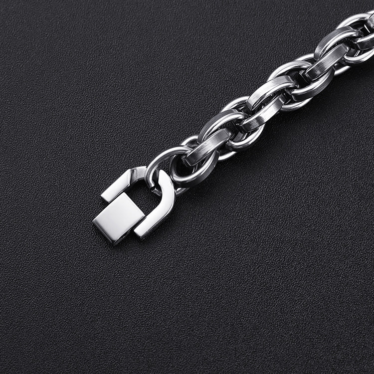Fashion Domineering Titanium Steel Men's Bracelet view 3