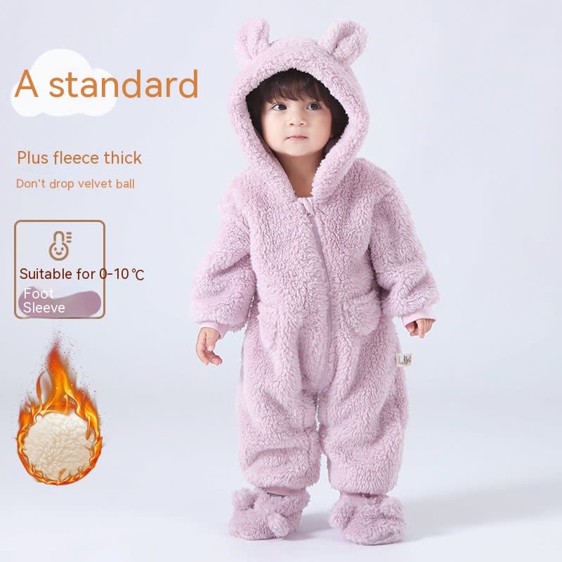 Lambswool Baby Jumpsuit Outer Wear view 17