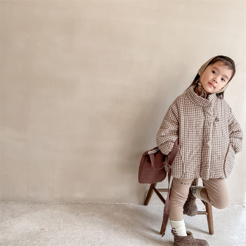 Soft Treatment Fleece-lined Thick Cotton-padded Coat view 4